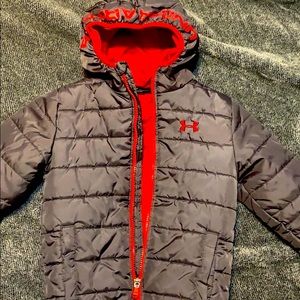 Under Armour, winter jacket, child size 6